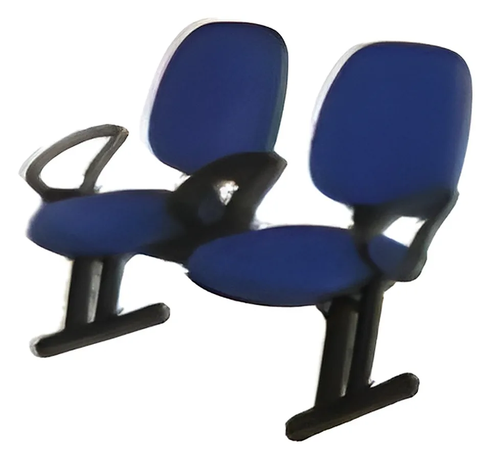 Kit Longarina Diretor Braço Individual 2 a 5 Lugares — KLD2614-5614