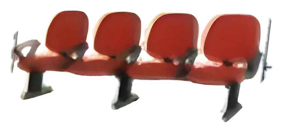 Kit Longarina Diretor Braço Compartilhado 4/5 Lugares — KLD4612/5612