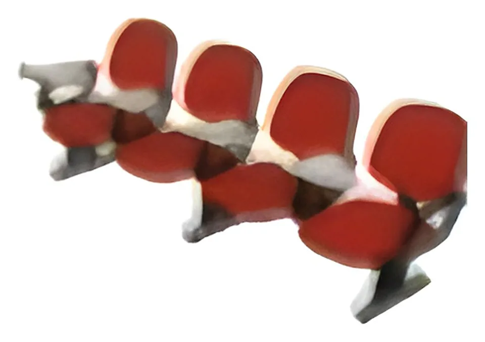 Kit Longarina Diretor Braço Escamoteável 4/5 Lugares — KLD4659/5659