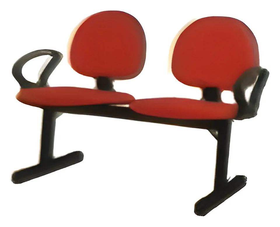 Kit Longarina Executiva Braço Lateral 2 a 5 Lugares — KLE2011-5011