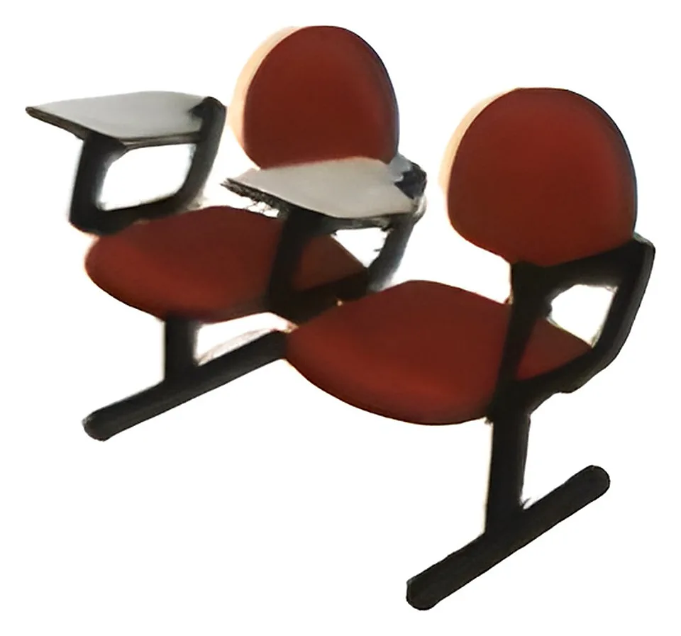 Kit Longarina Executiva Braço Escamoteável 2 a 5 Lugares — KLE2059-5059