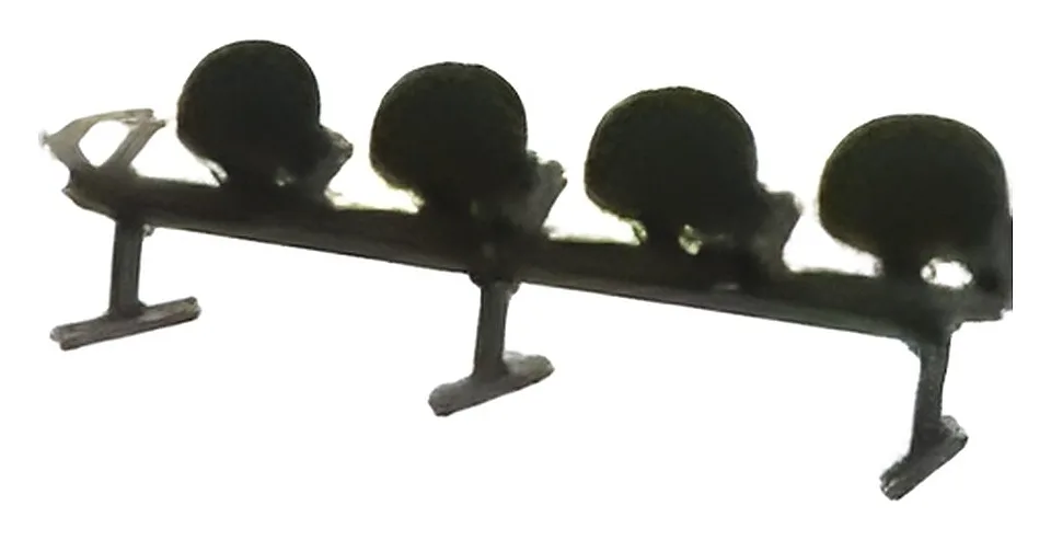 Kit Longarina Executiva Braço Individual 4/5 Lugares — KLE4014/5014