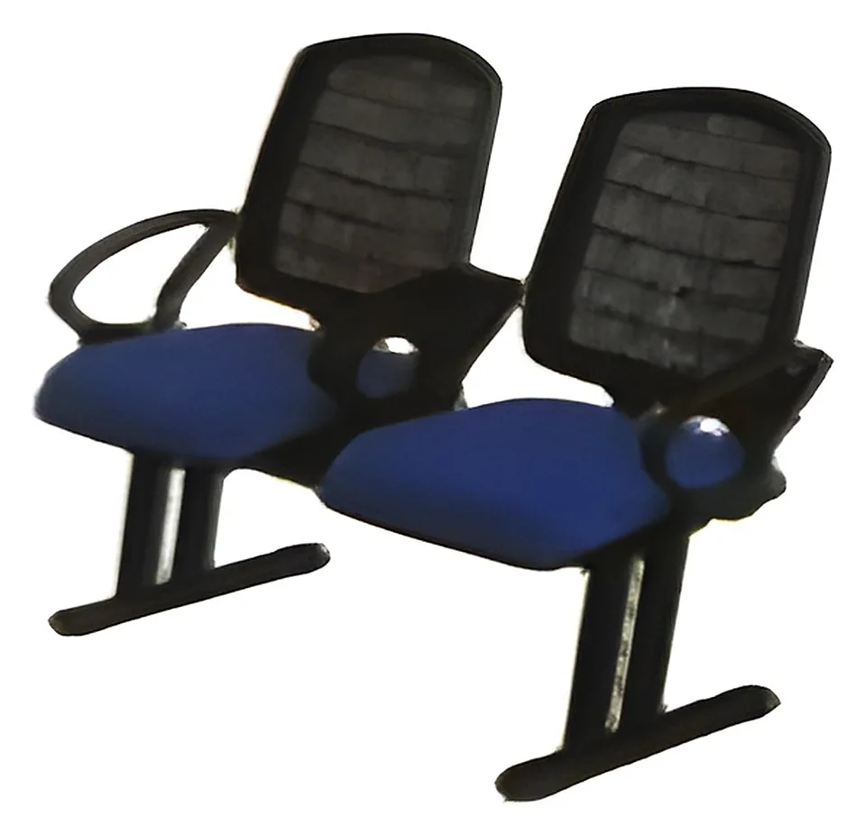 Kit Longarina Florença com Braço Individual 2 a 5 Lugares — KLFBI002-005